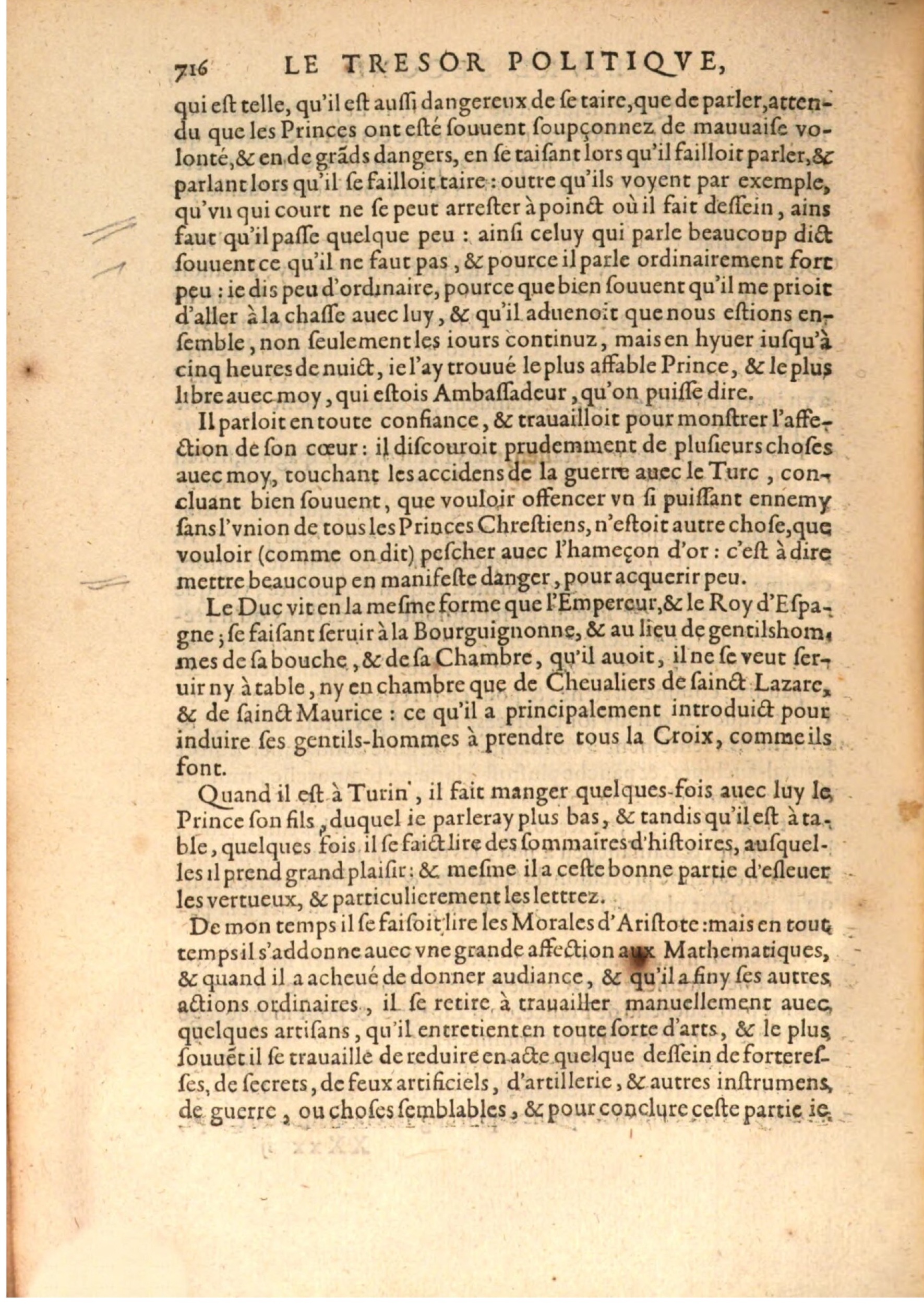 1608 - Nicolas Du Fossé - Trésor politique - BSB Munich