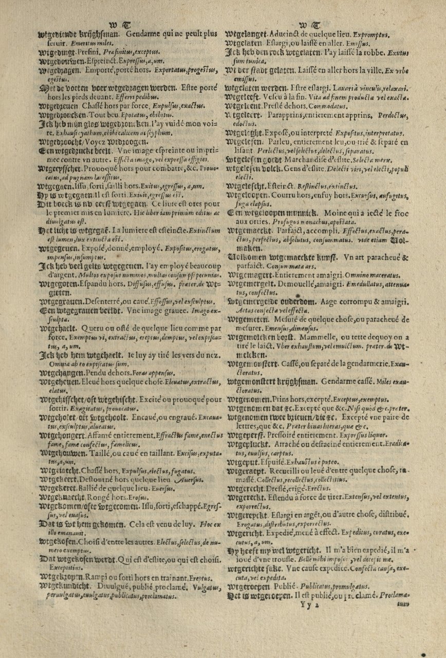 1573 - Christophe Plantin - Trésor du langage bas-allemand - Greifswald 1573 - Christophe Plantin - Trésor du langage bas-allemand - Greifswald
