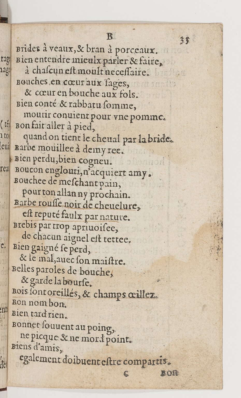 1577 - Jean d’Ogerolles - Trésor de sentences dorées - BnF Arsenal