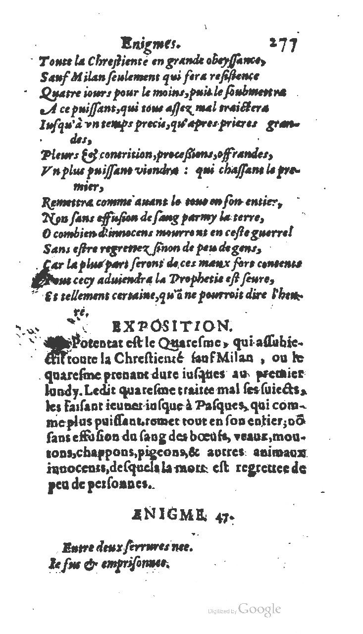 1611 - Jean Osmont - Trésor des récréations - BSB Munich