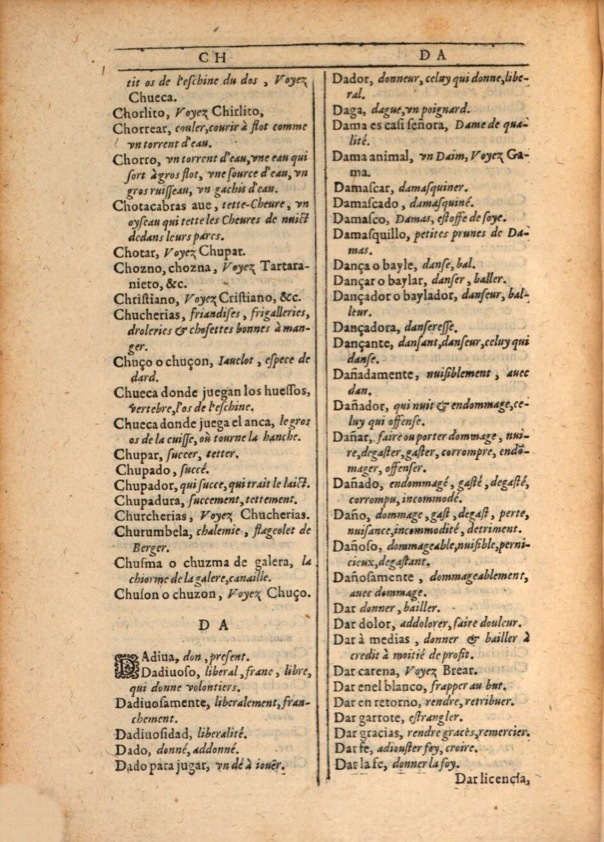 1607 - Marc Orry - Trésor des deux langues espagnole et française (Première et Seconde parties) - ÖNB Wien