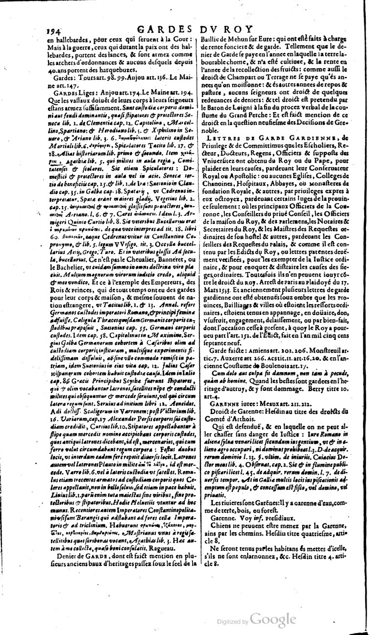 1629 - Veuve Nicolas Buon - Trésor du droit français (21754 T. 2) - BM Lyon