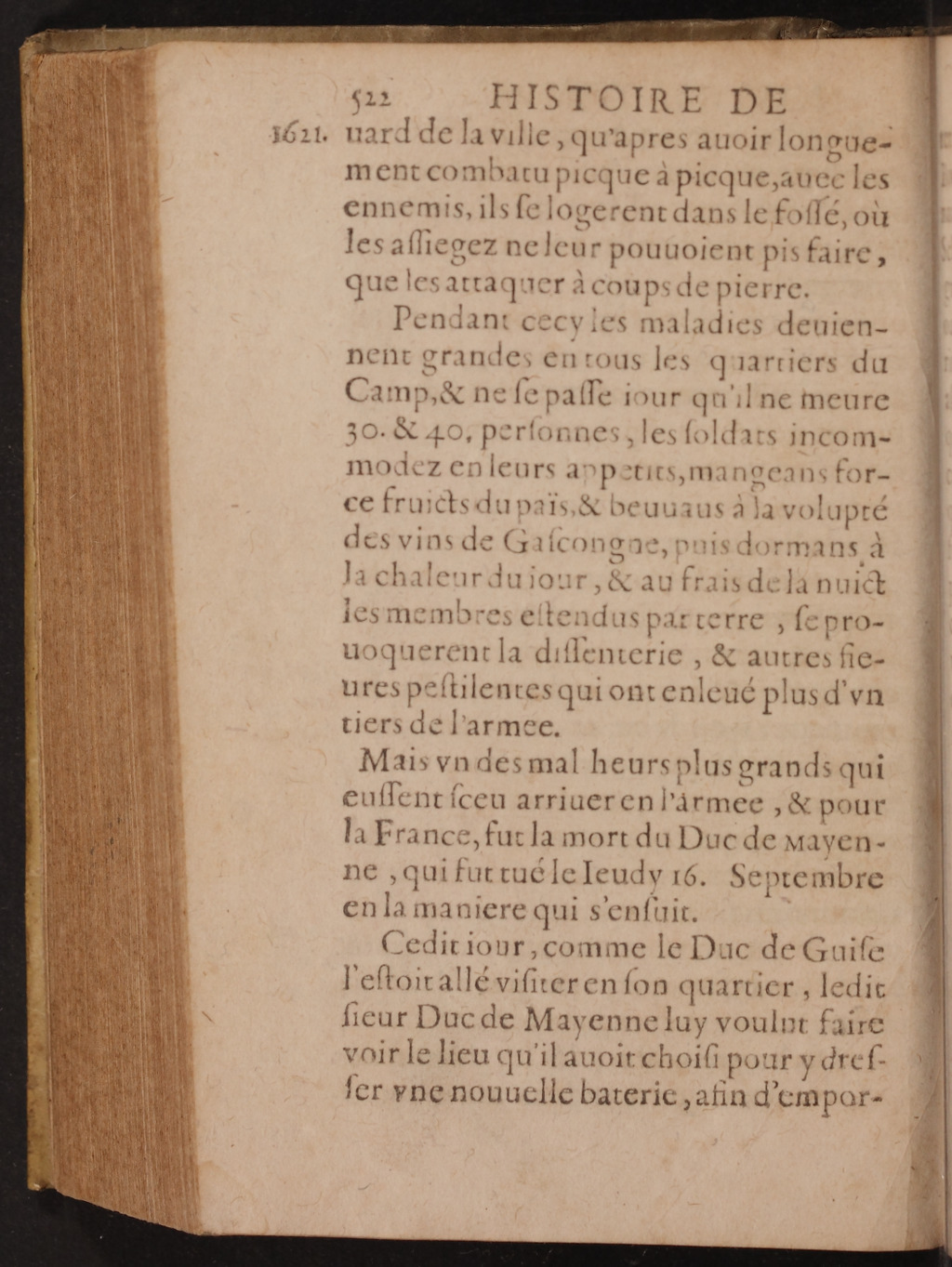 1626 - Joseph Bouillerot - Trésor de l’histoire générale de notre temps - BnF Arsenal