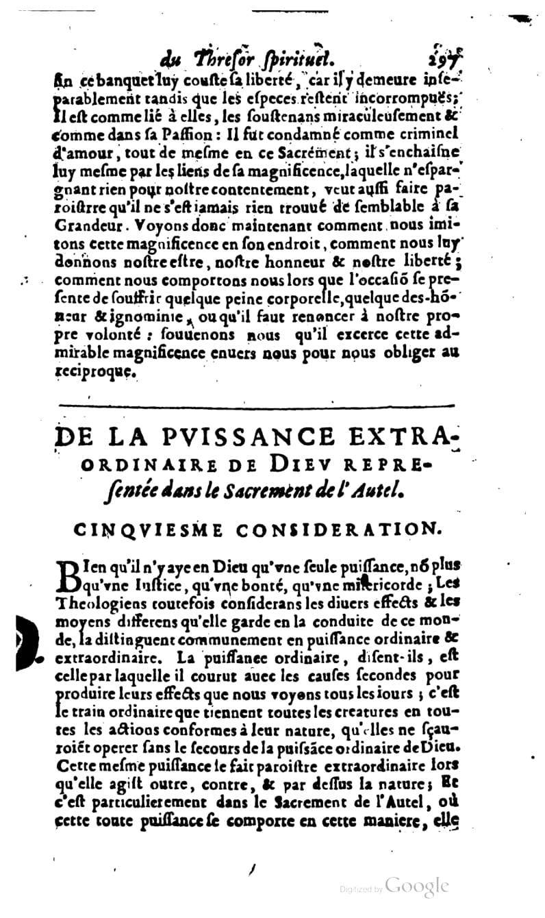 1637 - s.n. - Trésor spirituel des âmes religieuses - BM Lyon