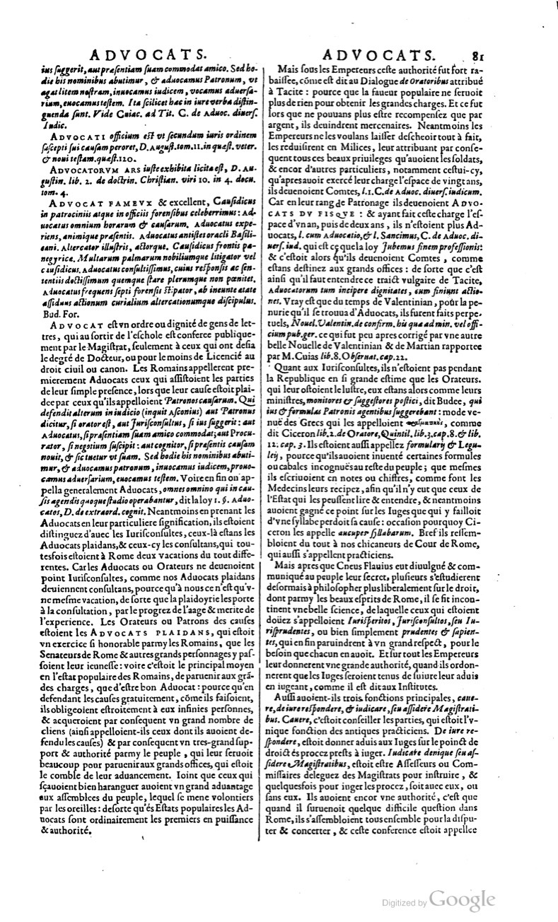 1629 - Veuve Nicolas Buon - Trésor du droit français (21754 T. 1) - BM Lyon