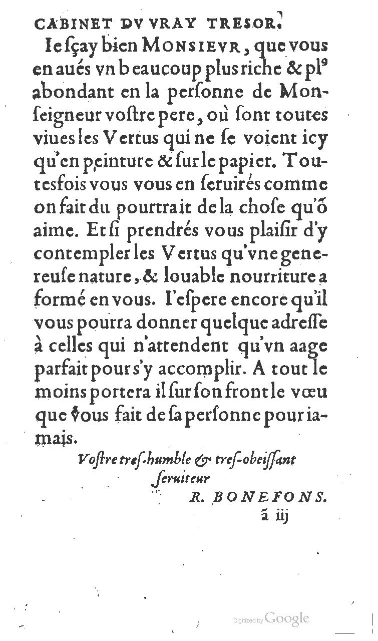 1606 - Adrian Périer - Cabinet du vrai trésor - BM Lyon 1606 - Adrian Périer - Cabinet du vrai trésor - BM Lyon