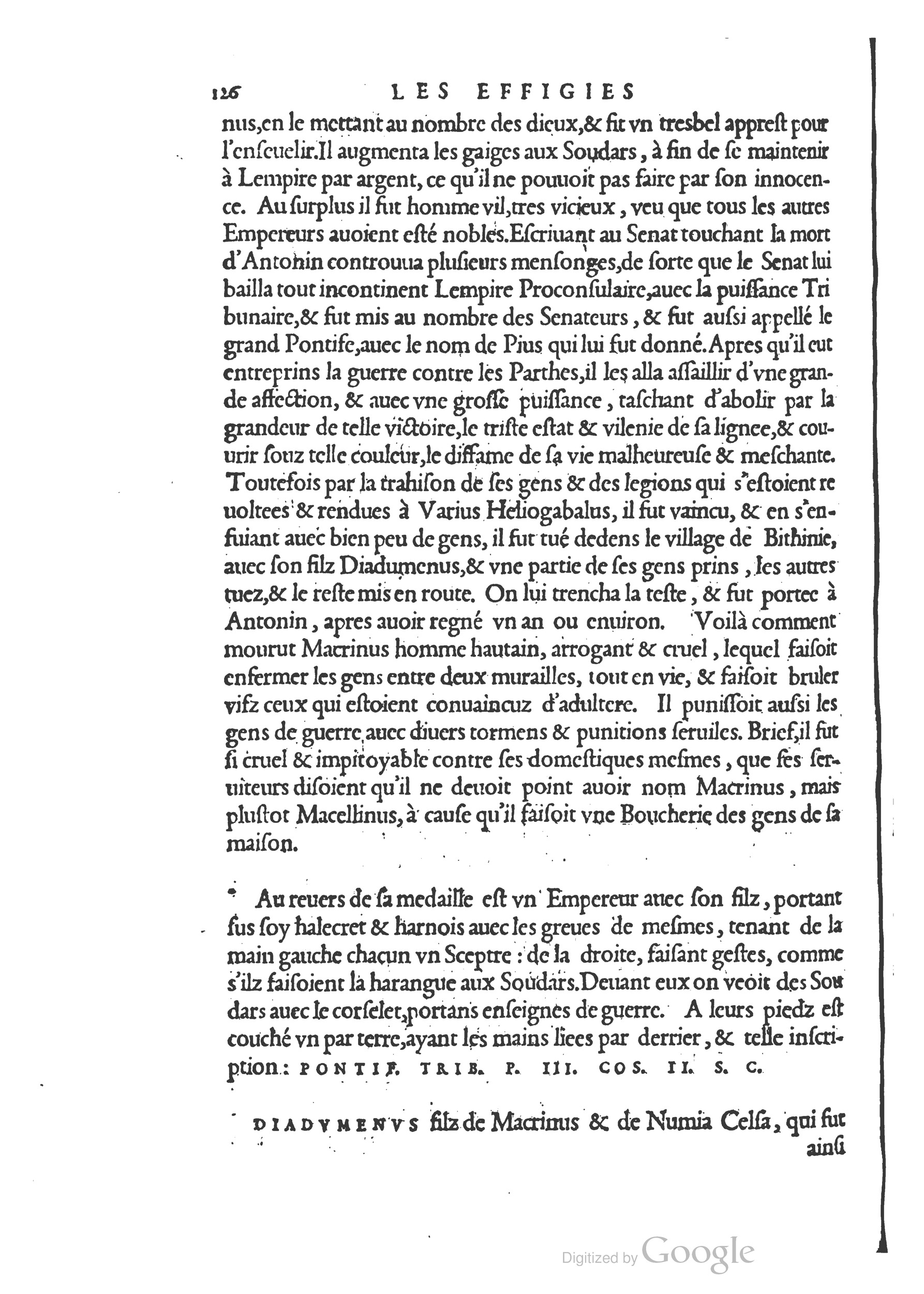 1553 - Jacopo Strada et Thomas Guérin - Épitome du Trésor des antiquités - BM Lyon