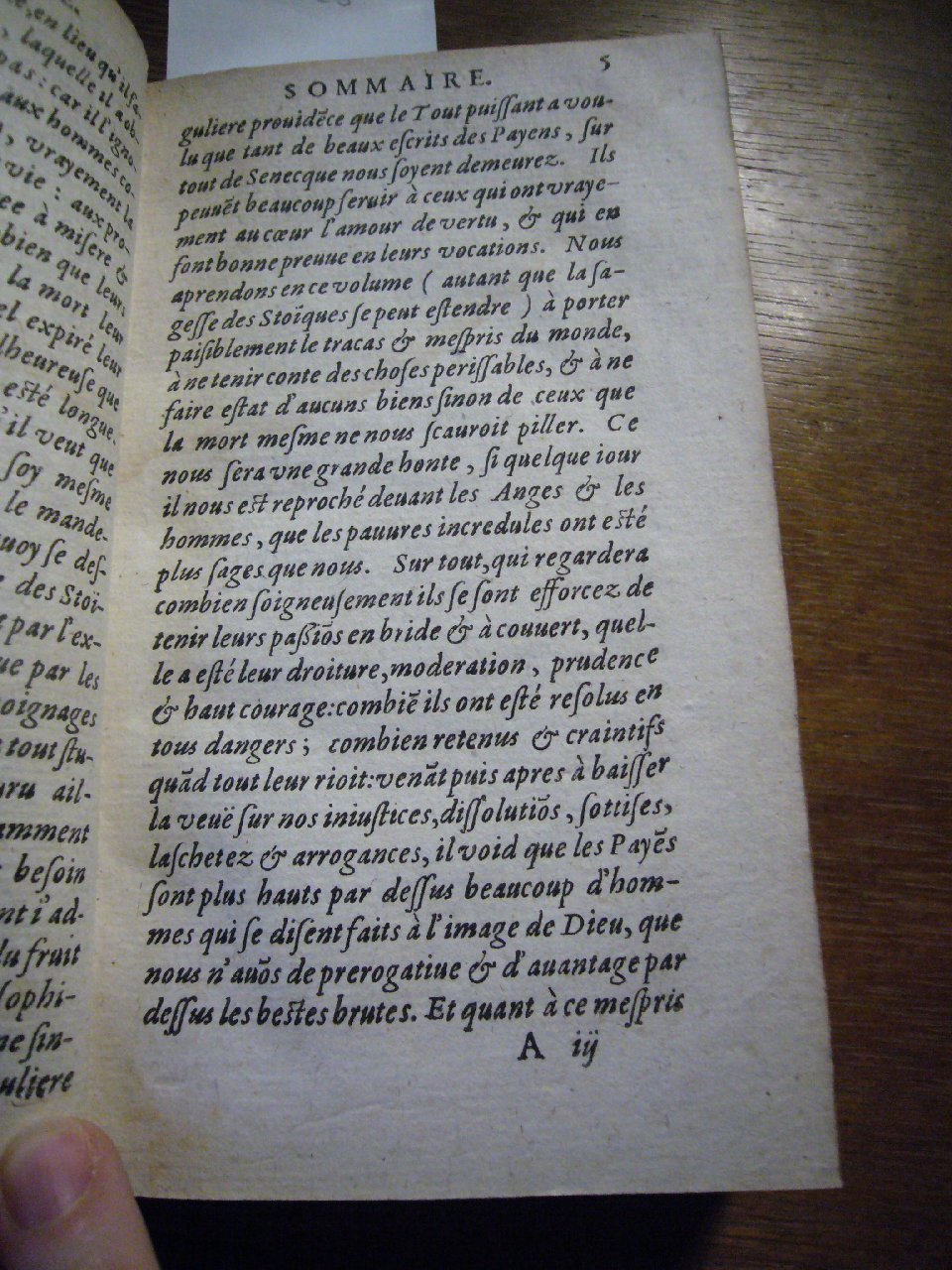 1604 - Jean Houzé - Œuvres morales et mêlées de Sénèque, Trésor de philosophie morale - T. 2 - BnF