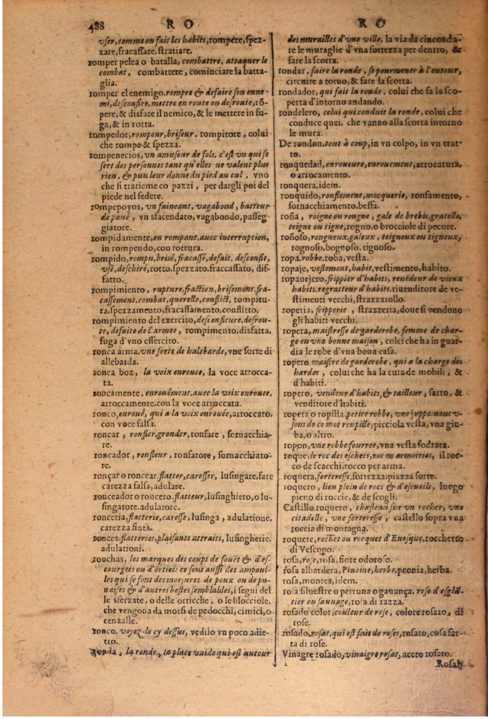 1606 Samuel Crespin Thresor des trois langues, francoise, italiene et espagnolle - BSB-516.jpeg