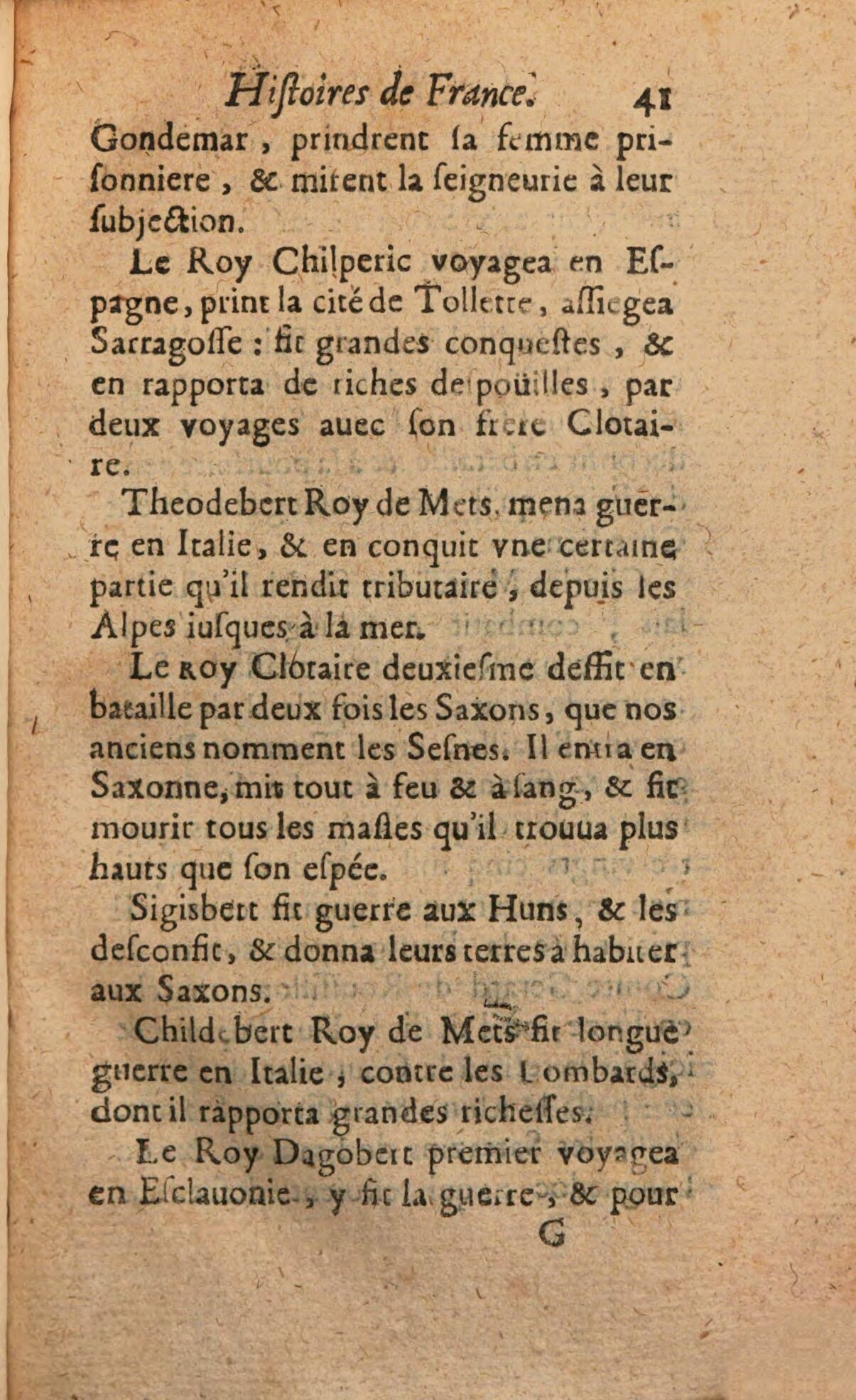 1639 - Jean Corrozet - Trésor des histoires de France - BSB Munich 1639 - Jean Corrozet - Trésor des histoires de France - BSB Munich