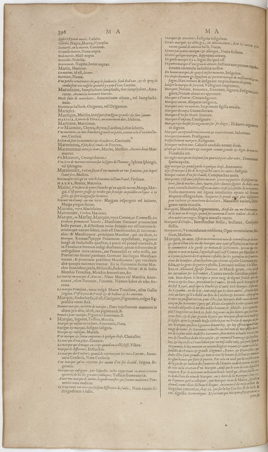 1606 - David Douceur - Trésor de la langue française - BnF
