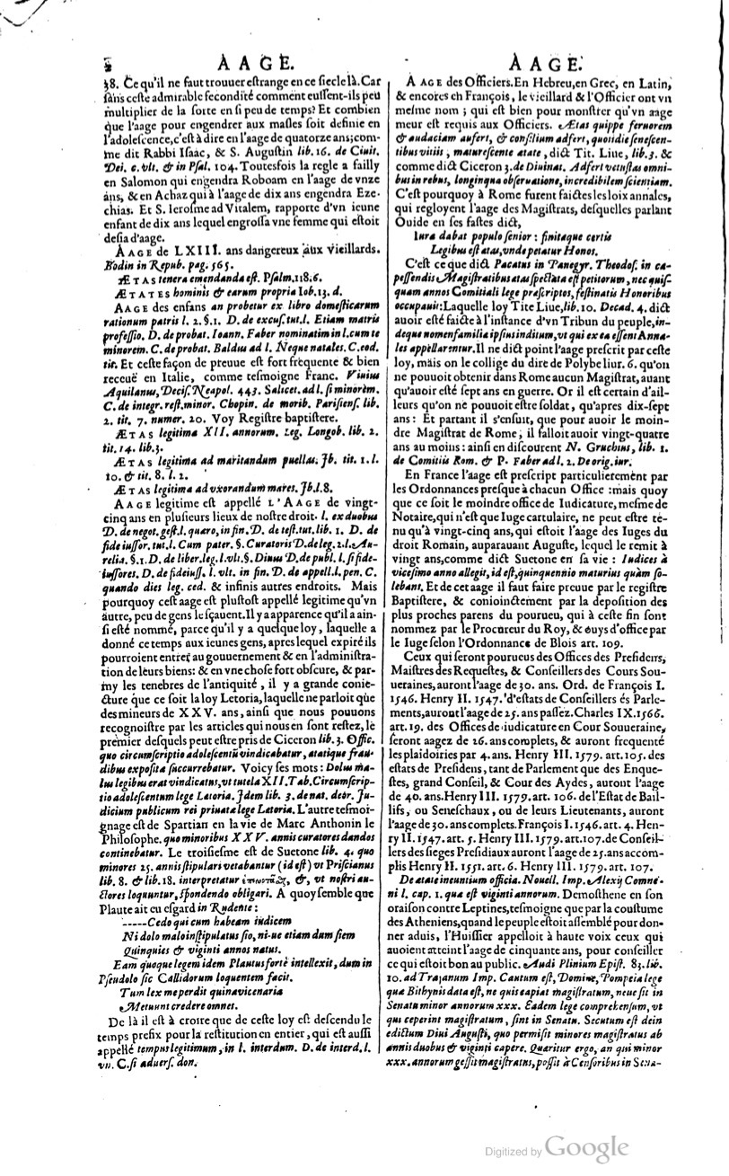1629 - Veuve Nicolas Buon - Trésor du droit français (21754 T. 1) - BM Lyon
