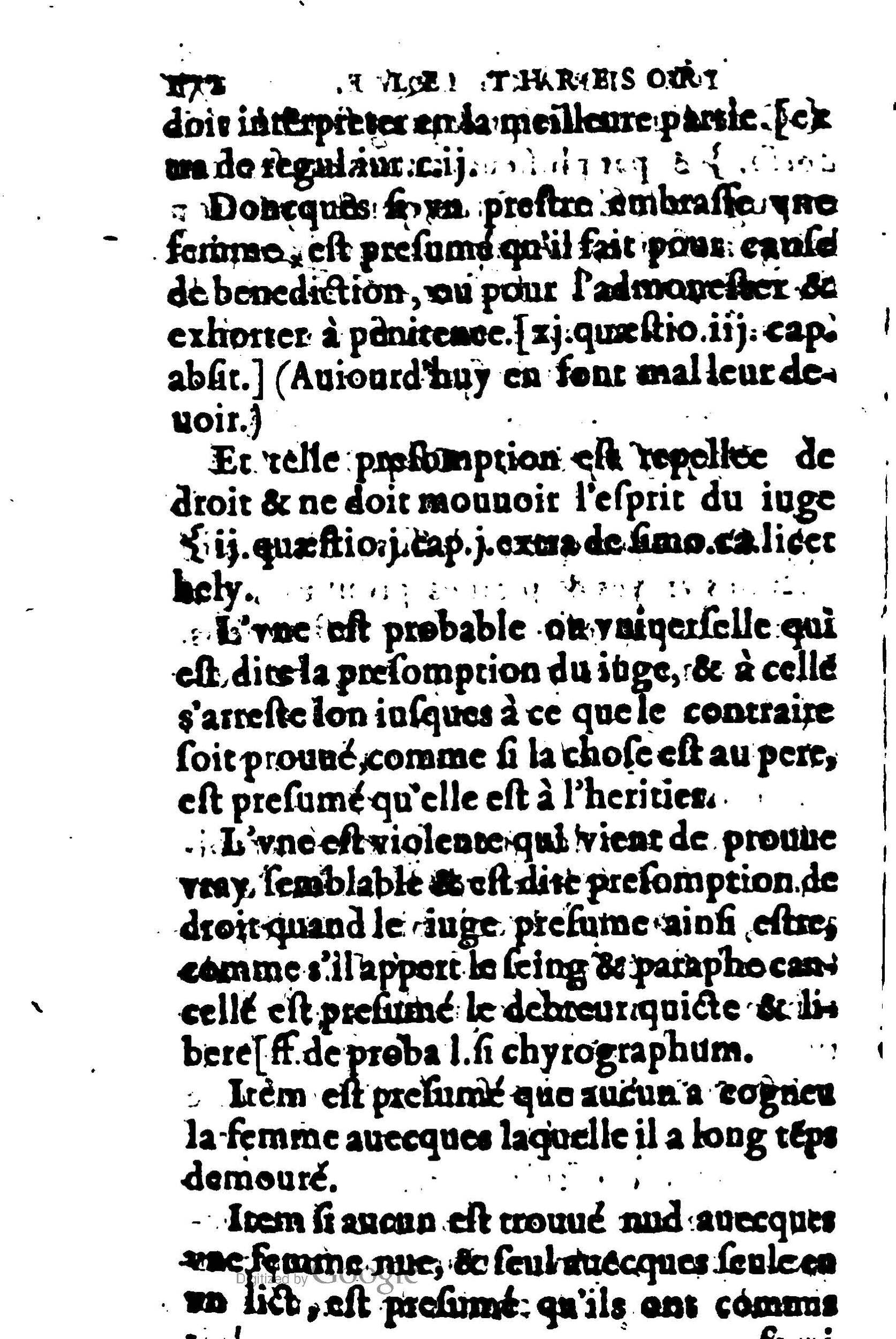 1605 - Pierre Rigaud - Trésor de pratique pour les juges - BM Lyon 1605 - Pierre Rigaud - Trésor de pratique pour les juges - BM Lyon