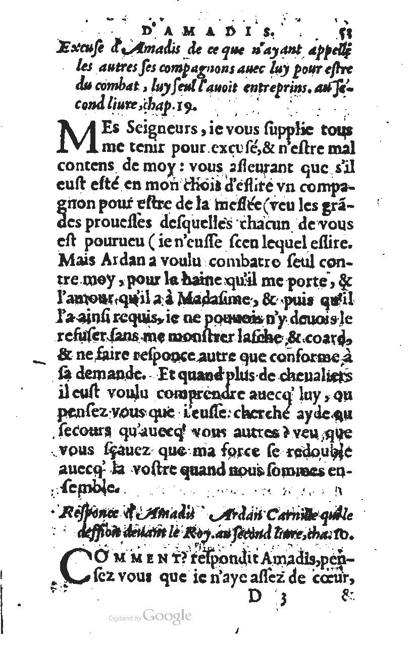 1567 - Jean Pygot - Trésor des Amadis - BM Lyon 1567 - Jean Pygot - Trésor des Amadis - BM Lyon