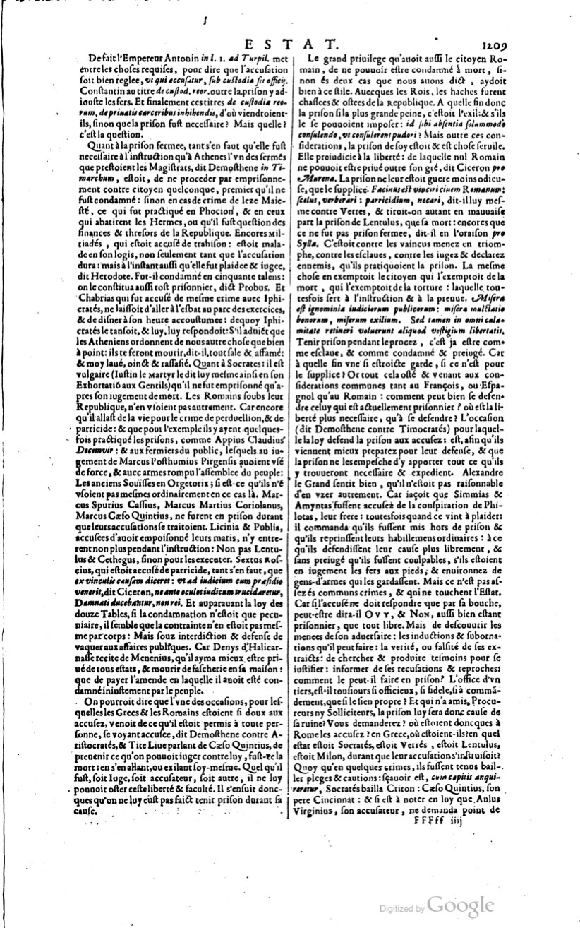 1629 - Veuve Nicolas Buon - Trésor du droit français (29620 T. 1) - BM Lyon