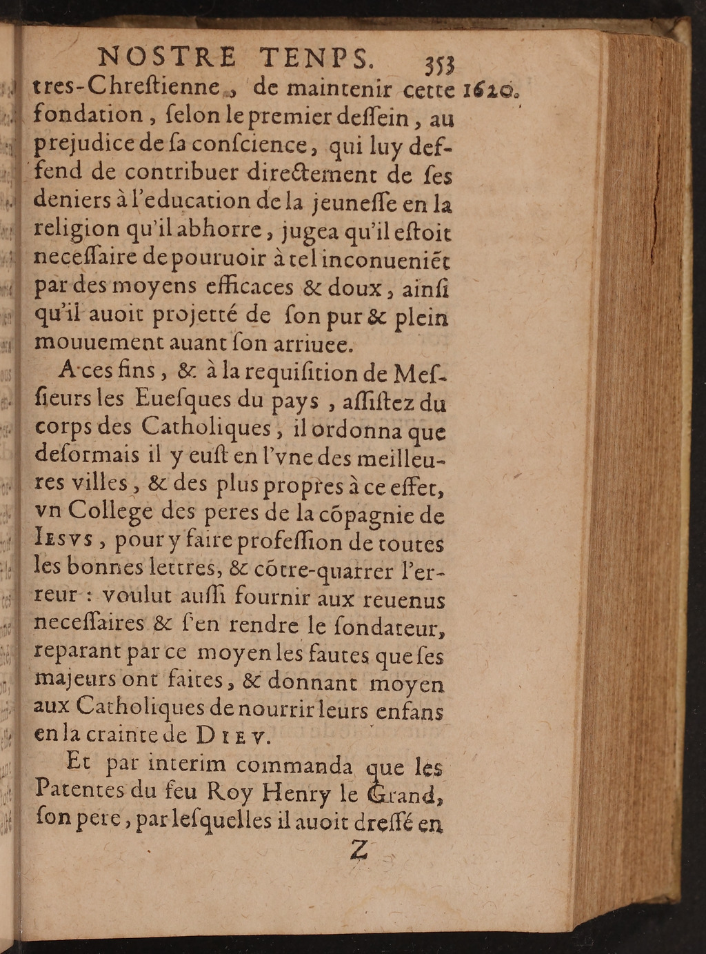 1626 - Joseph Bouillerot - Trésor de l’histoire générale de notre temps - BnF Arsenal