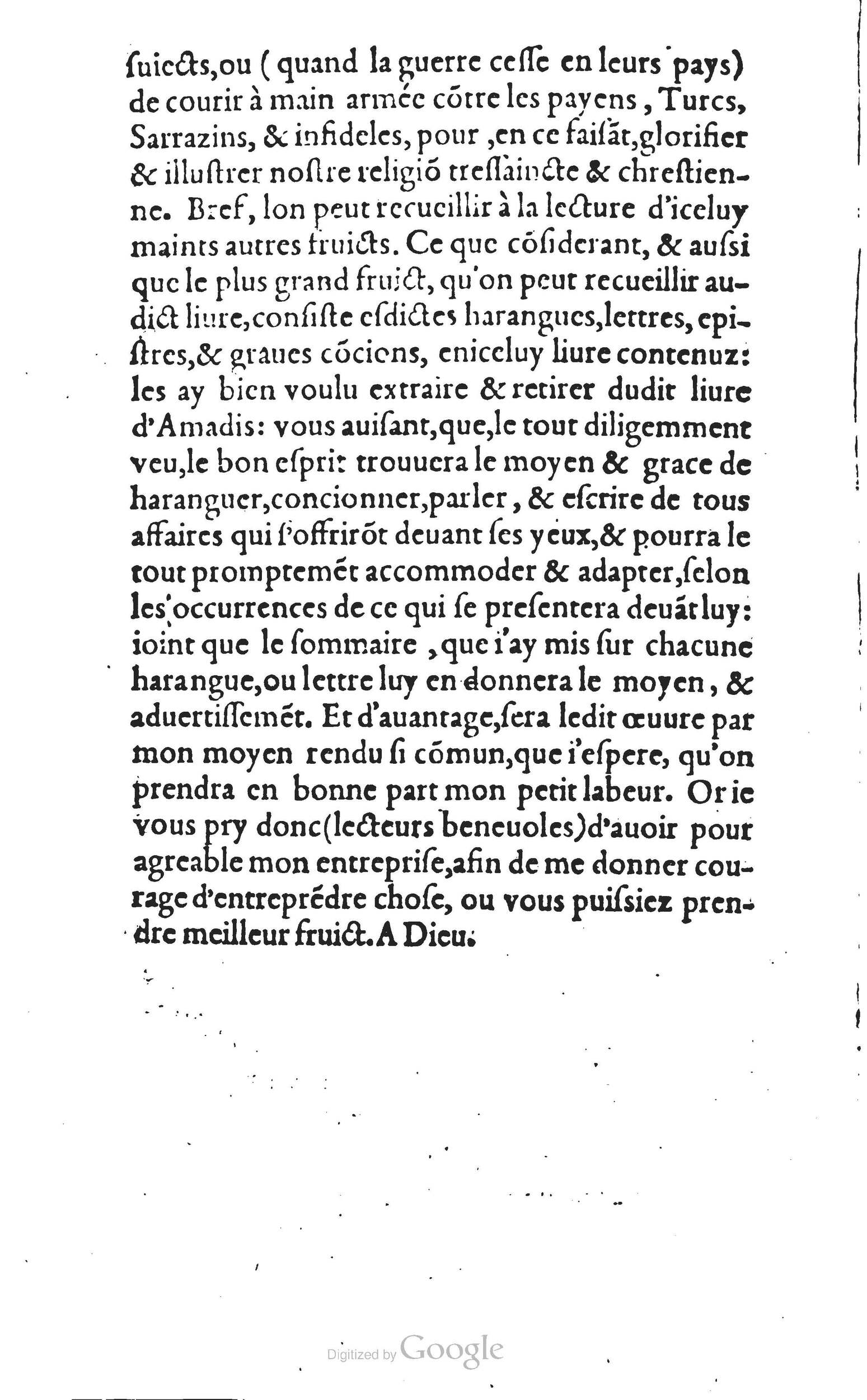 1560 - Vincent Sertenas et Gilles Robinot - Trésor des Amadis - British Library