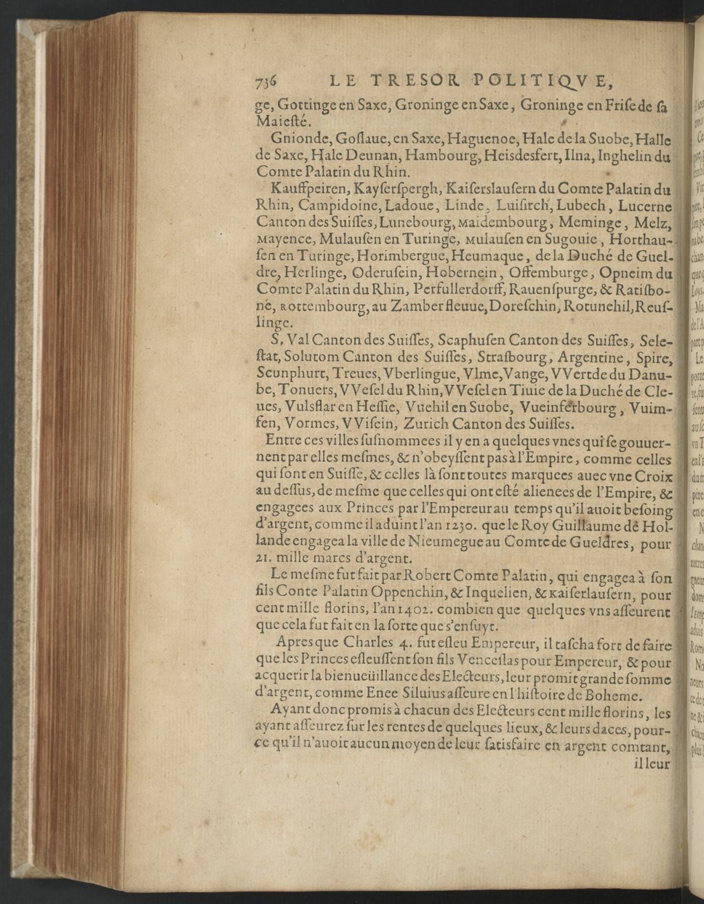 1608 - Nicolas Du Fossé - Trésor politique - BnF Tolbiac