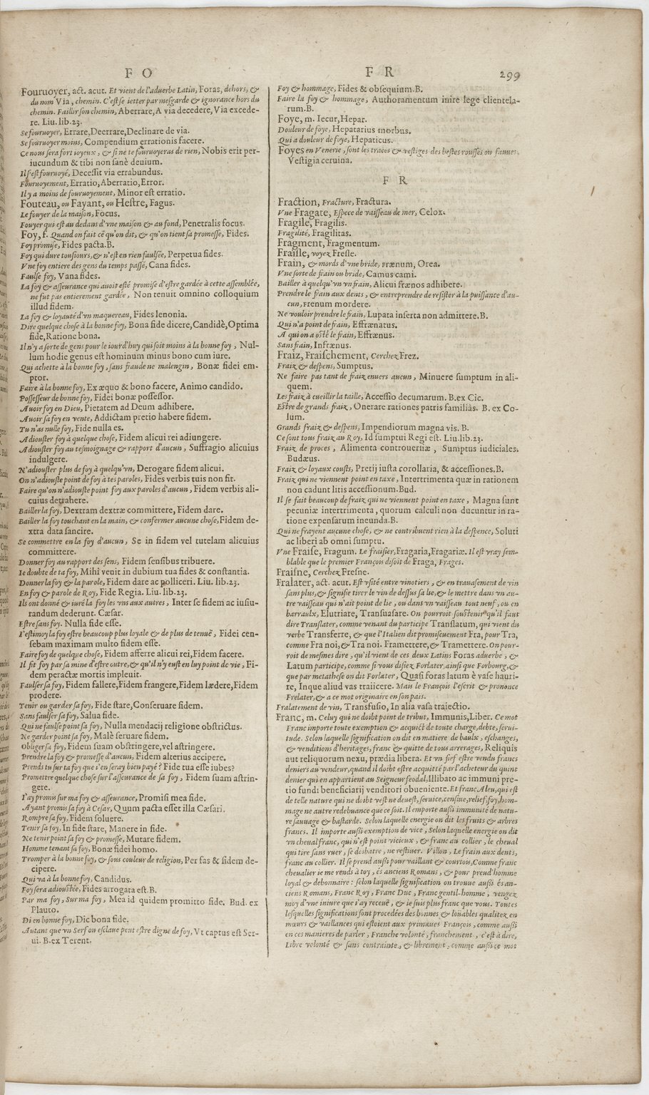 1606 - David Douceur - Trésor de la langue française - BnF