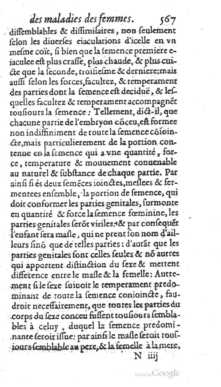 1585 - Jacques du Puis - Trésor des remèdes secrets pour les maladies des femmes - BnF