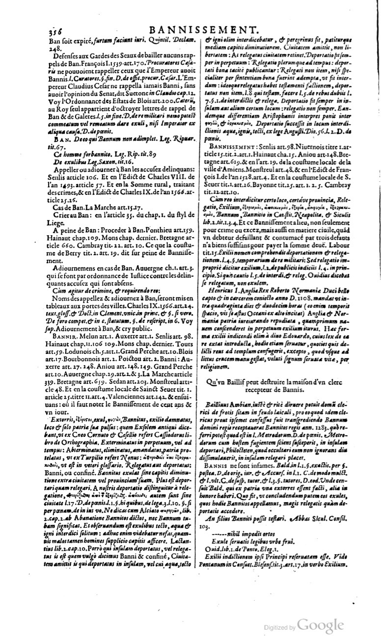 1629 - Veuve Nicolas Buon - Trésor du droit français (29620 T. 1) - BM Lyon