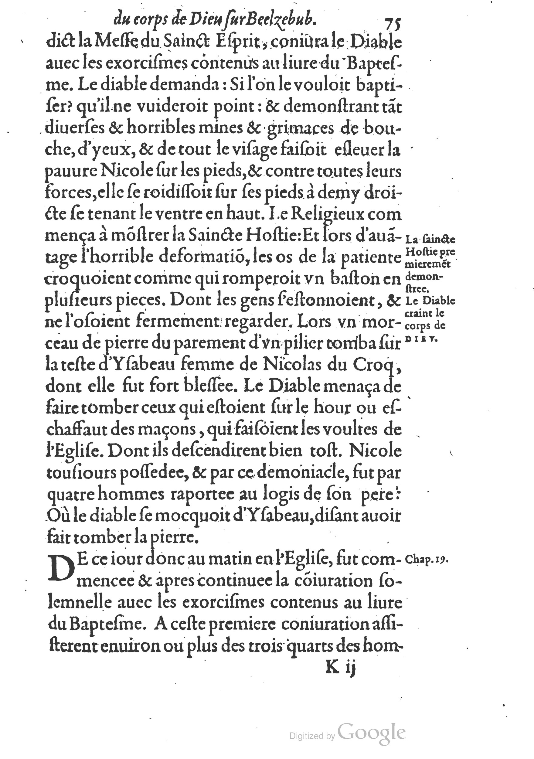 1578 - Nicolas Chesneau - Trésor et entière histoire de la triomphante victoire du corps de Dieu sur l’esprit malin - British Library 1578 - Nicolas Chesneau - Trésor et entière histoire de la triomphante victoire du corps de Dieu sur l’esprit malin - British Library