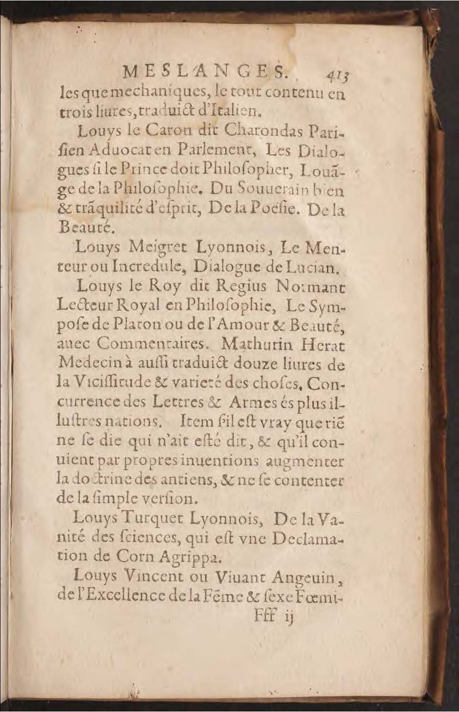 1602 - François Jacquin - Trésor des bons esprits français - BnF Arsenal