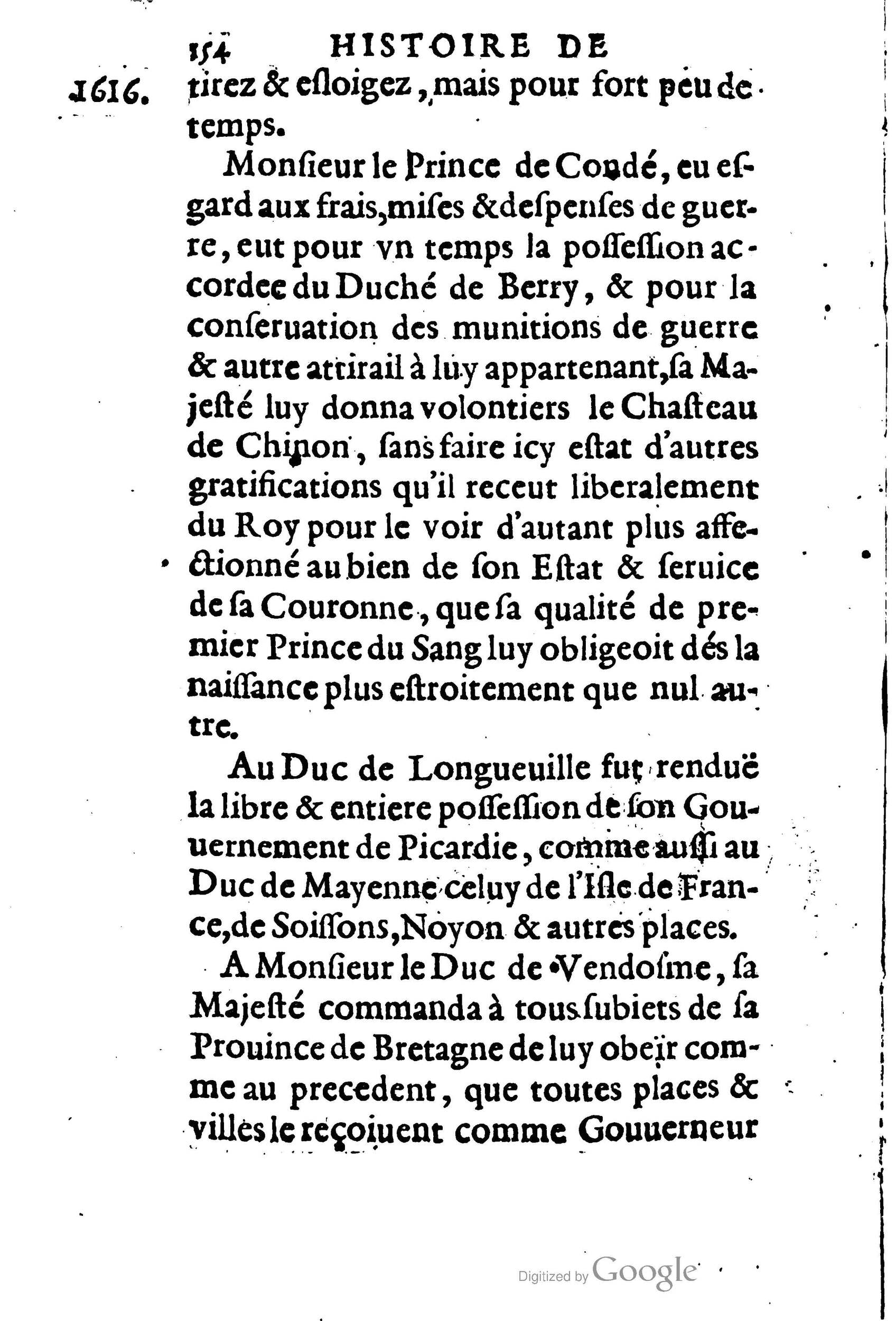 1623 - Joseph Bouillerot - Trésor de l’histoire générale de notre temps - BM Lyon