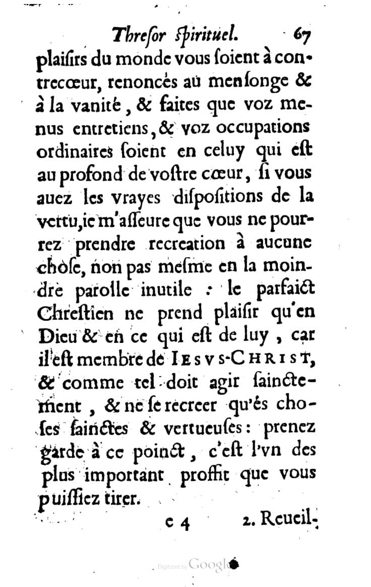 1633 - François Waudré - Trésor spirituel contenant les excellences du christianisme - UGent