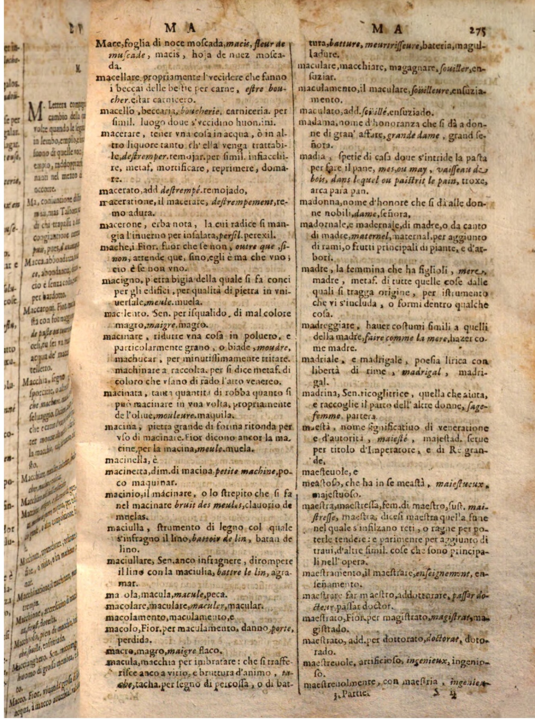 1644 - Jacques Crespin - Trésor des trois langues - Passau 1644 - Jacques Crespin - Trésor des trois langues - Passau