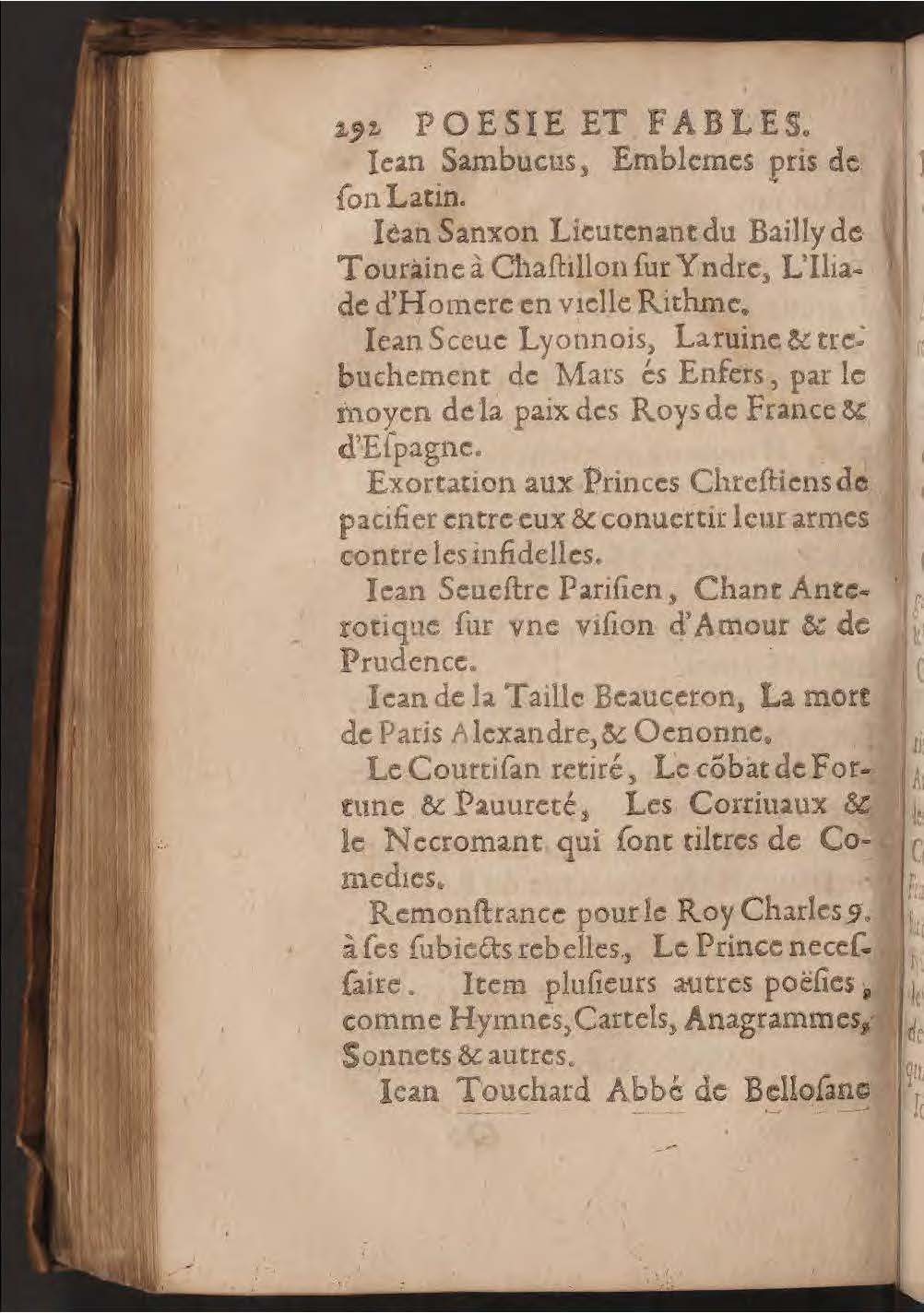 1602 - François Jacquin - Trésor des bons esprits français - BnF Arsenal