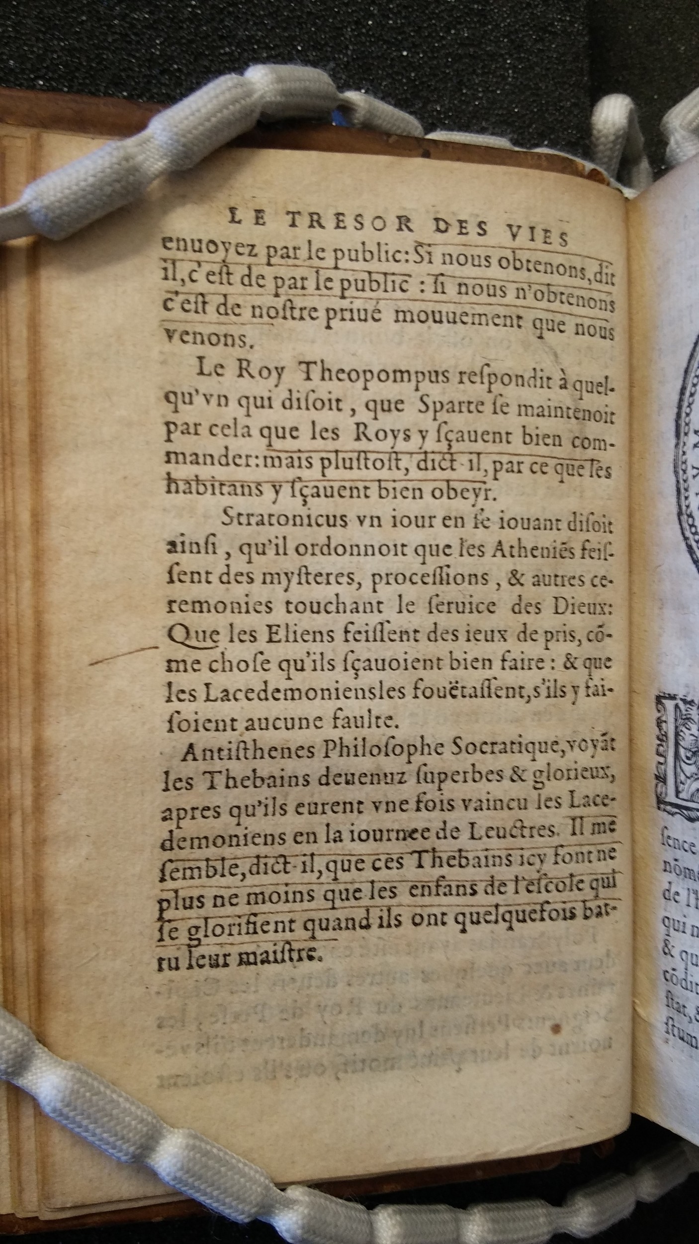 1577 - Claude Micard - Trésor des vies de Plutarque - Saint-Gallen 1577 - Claude Micard - Trésor des vies de Plutarque - Saint-Gallen