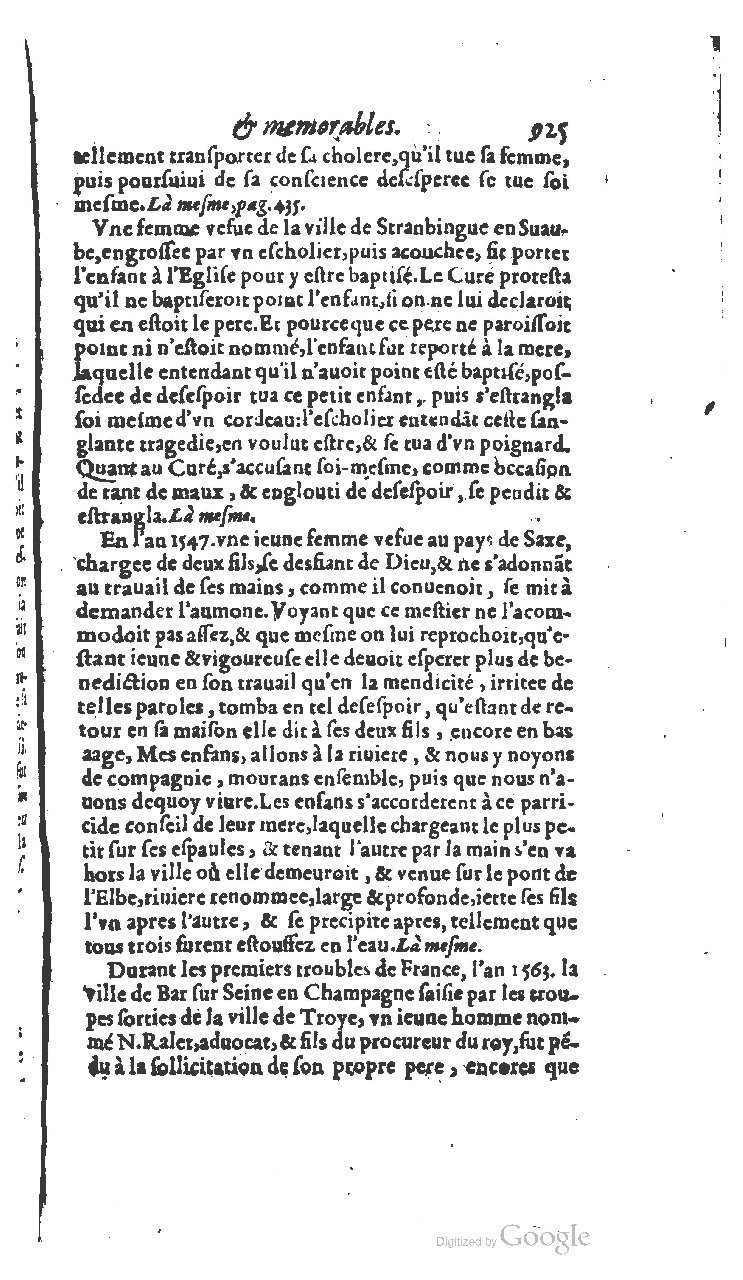 1610 - Paul Marceau - Trésor d’histoires admirables et mémorables - BSB Munich 1610 - Paul Marceau - Trésor d’histoires admirables et mémorables - BSB Munich