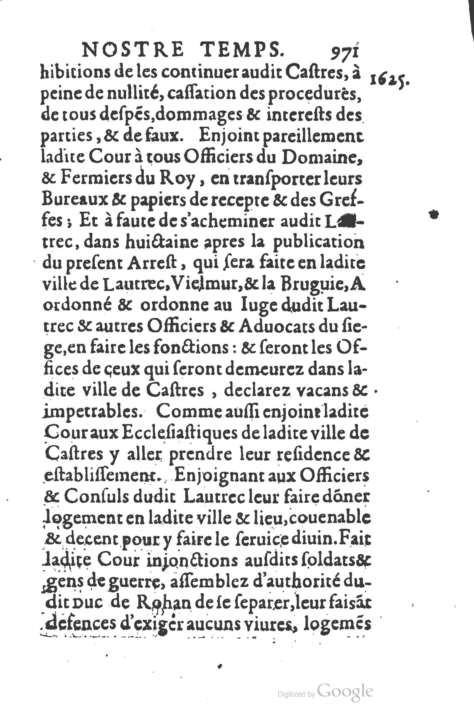 1626 - Joseph Bouillerot - Trésor de l’histoire générale de notre temps - BSB Munich
