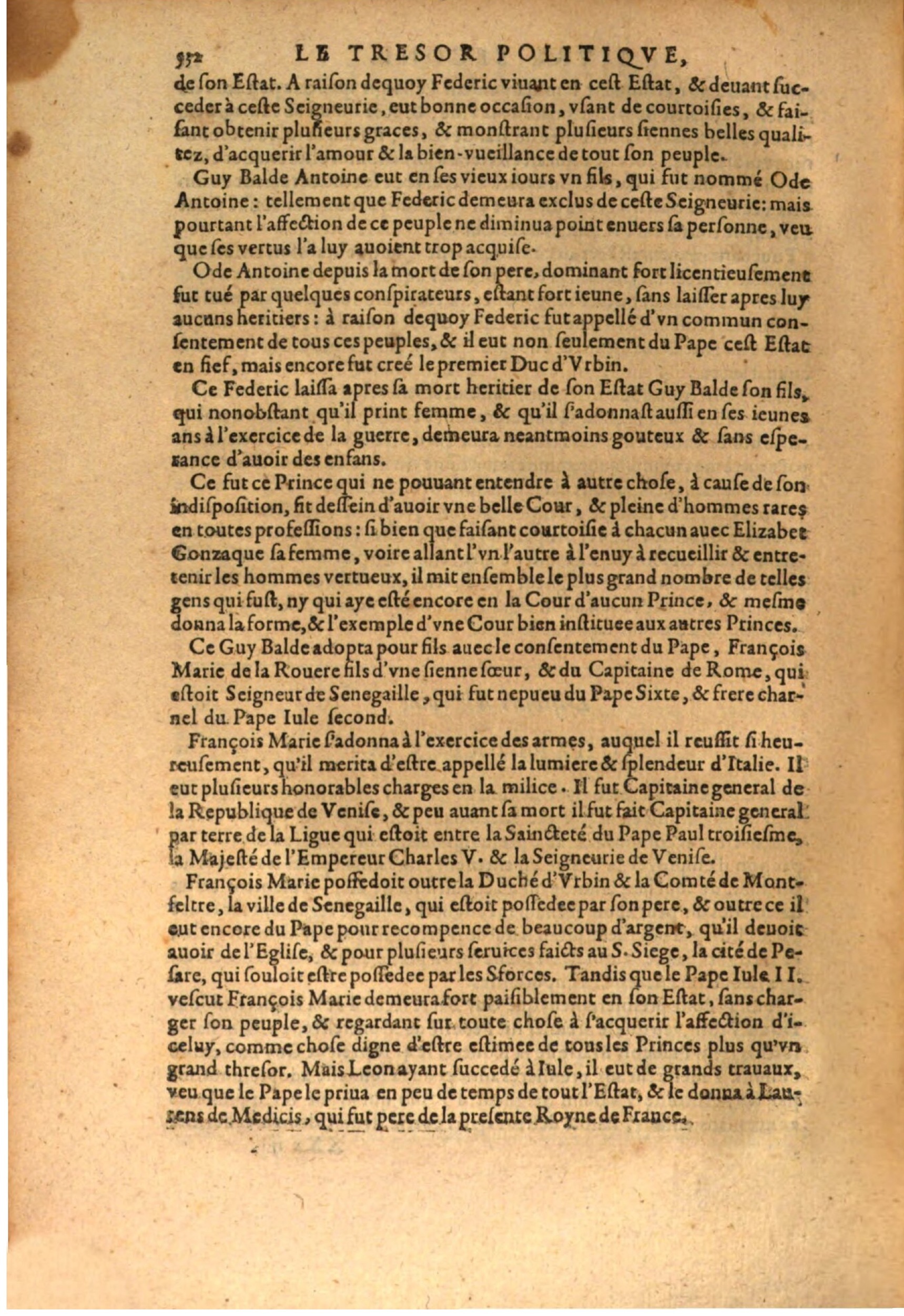 1611 - Pierre Chevalier - Trésor politique - BSB Munich 1611 - Pierre Chevalier - Trésor politique - BSB Munich