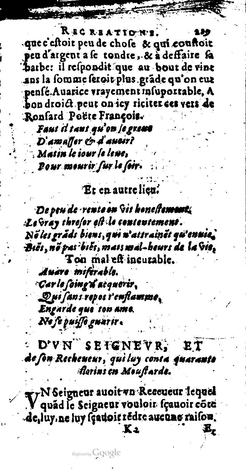 1616 - Balthazar Bellère - Trésor des récréations - NK ČR Prague