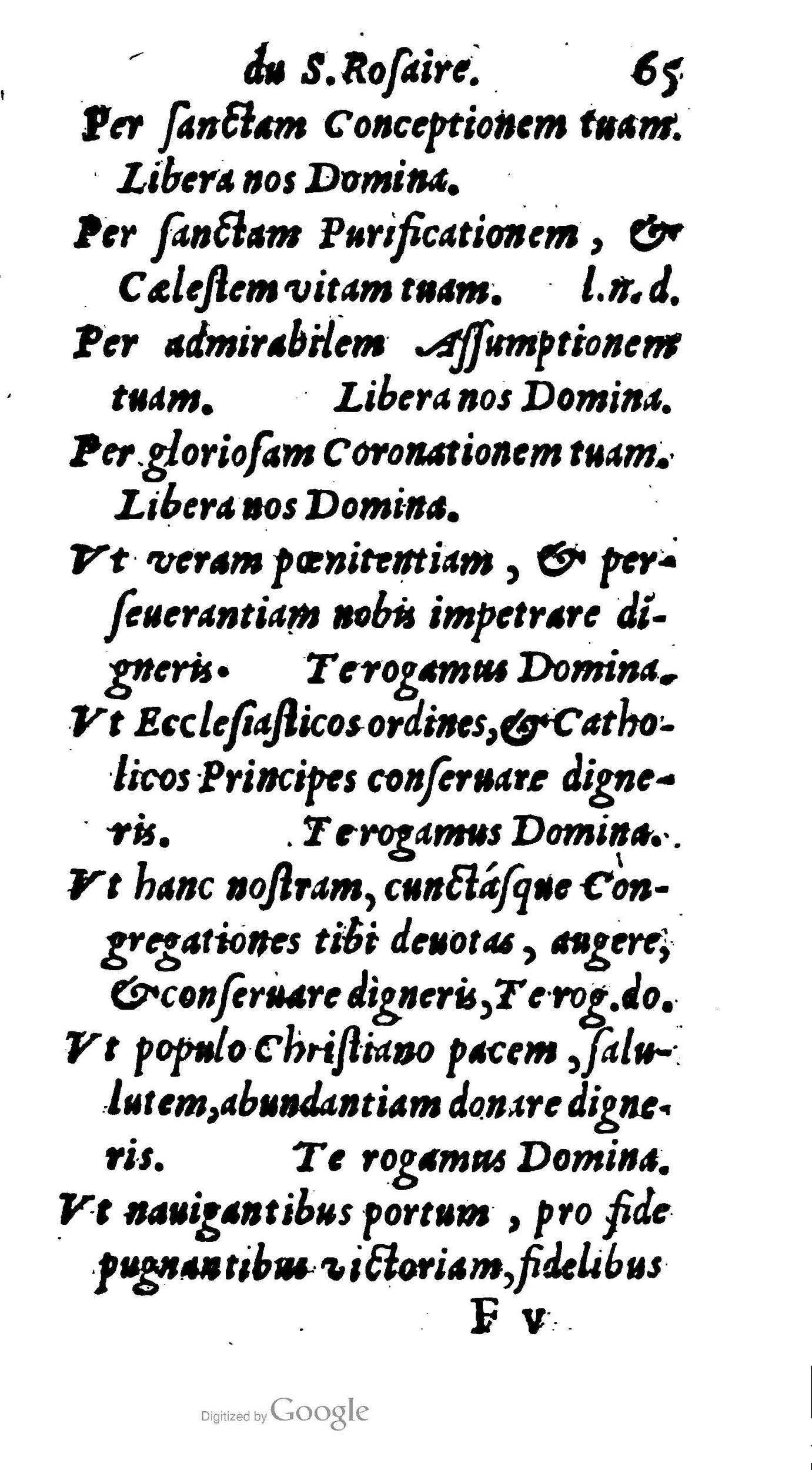1604 - Jean Le Bouc - Trésor des indulgences du Saint Rosaire - BM Lyon 1604 - Jean Le Bouc - Trésor des indulgences du Saint Rosaire - BM Lyon