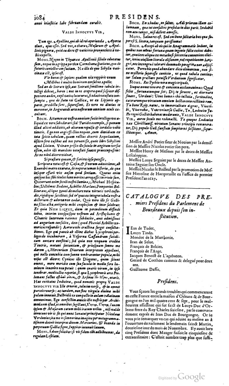 1629 - Veuve Nicolas Buon - Trésor du droit français (29620 T. 2) - BM Lyon
