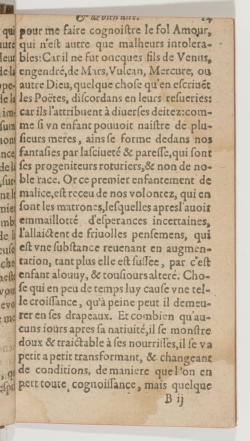 1600 - Nicolas Bonfons - Trésor d’amour - BnF Arsenal