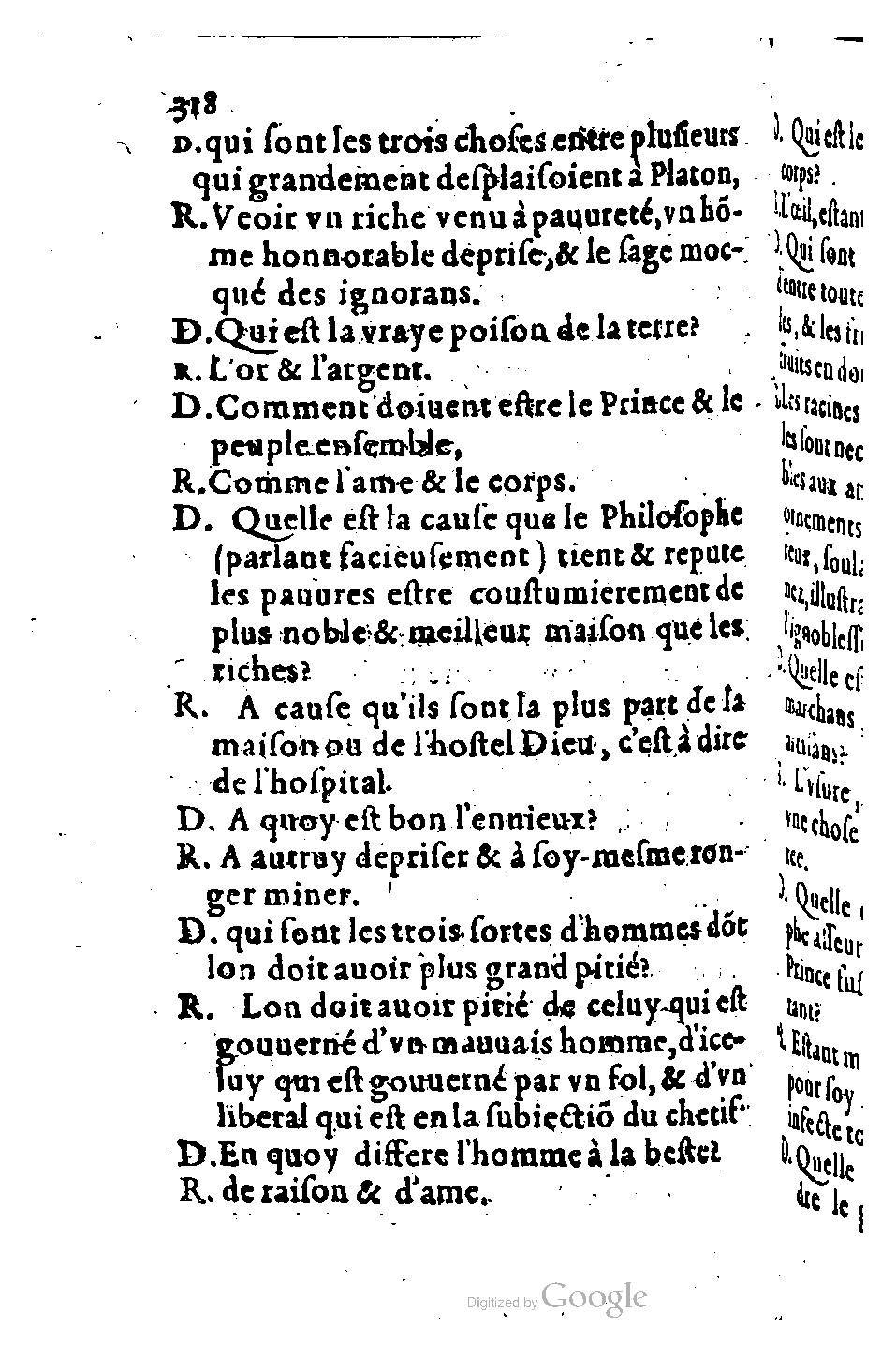 1582 - Nicolas Bonfons - Trésor des sentences dorées - BM Lyon