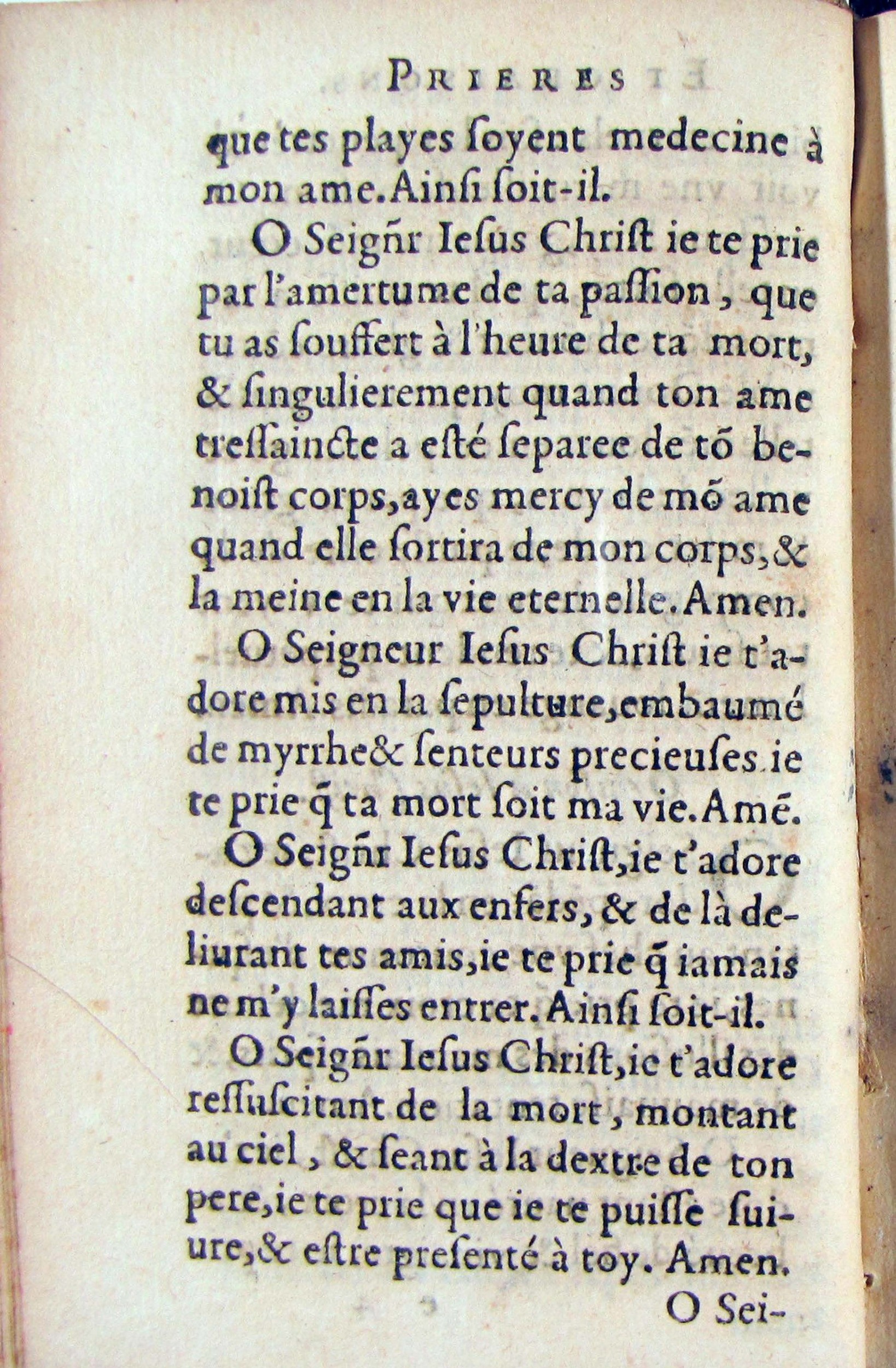 1572 - Antoine Certia - Trésor des prières, oraisons et instructions chrétiennes - Nîmes