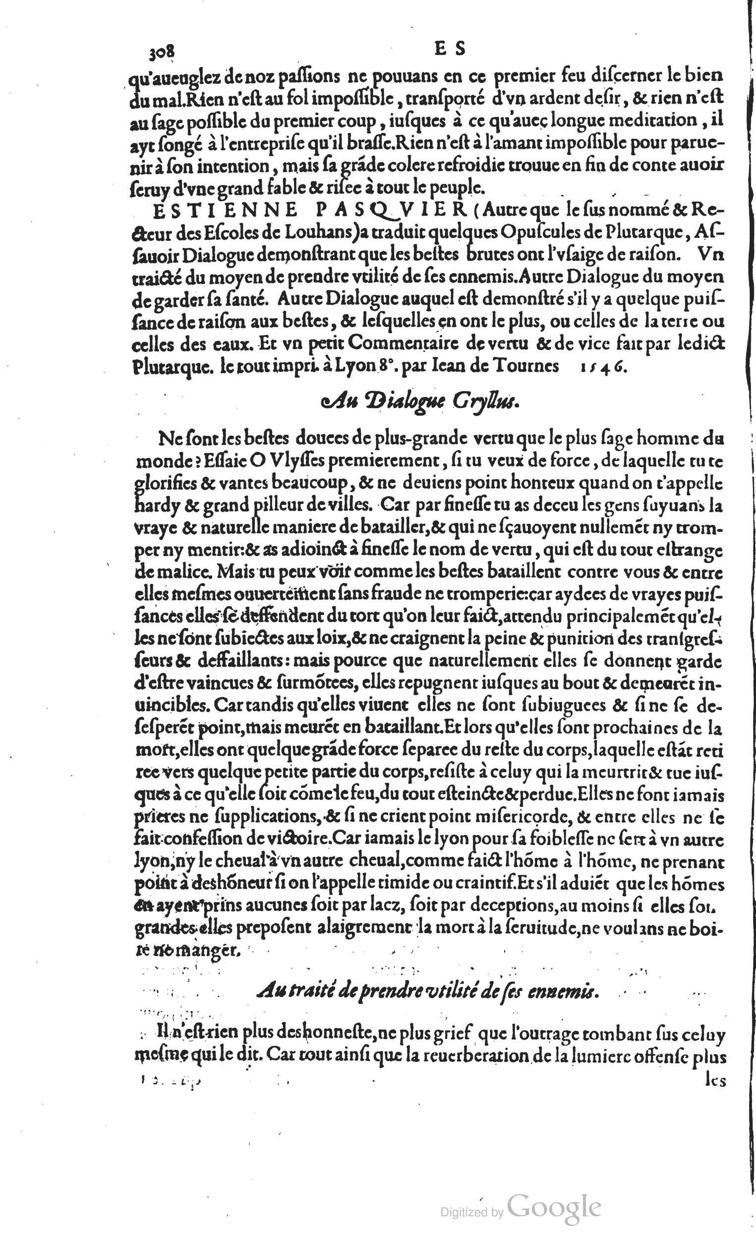1585 - Barthélemy Honorat - Bibliothèques françaises - BSB Munich