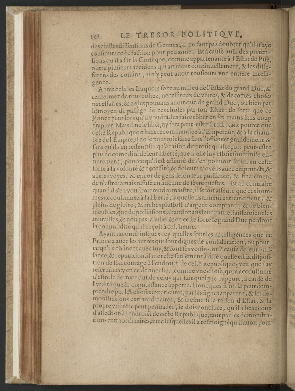 1608 - Nicolas Du Fossé - Trésor politique - BnF Tolbiac