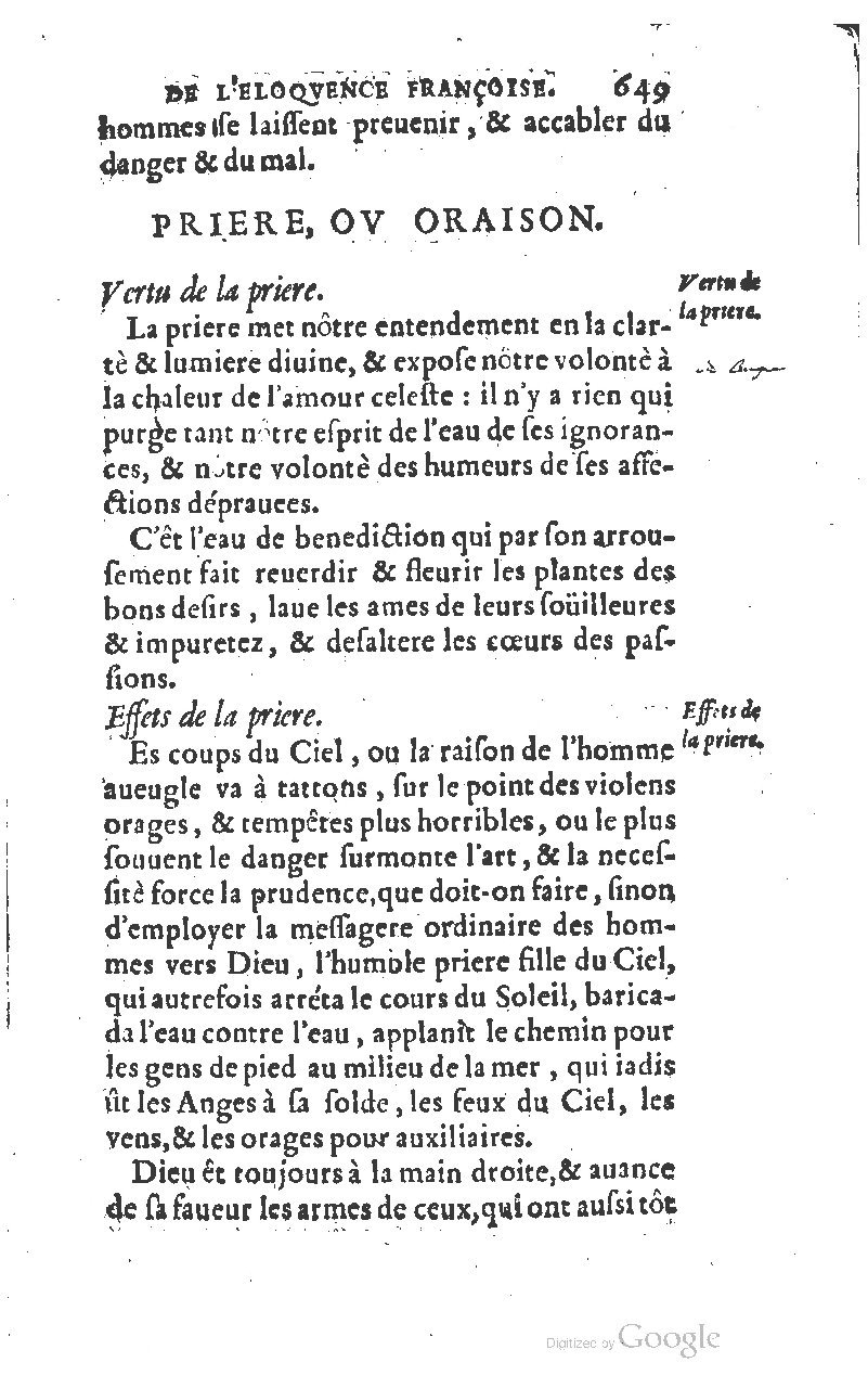 1610 - Louis Coste - Trésor de l’éloquence française (Seconde partie) - BM Lyon