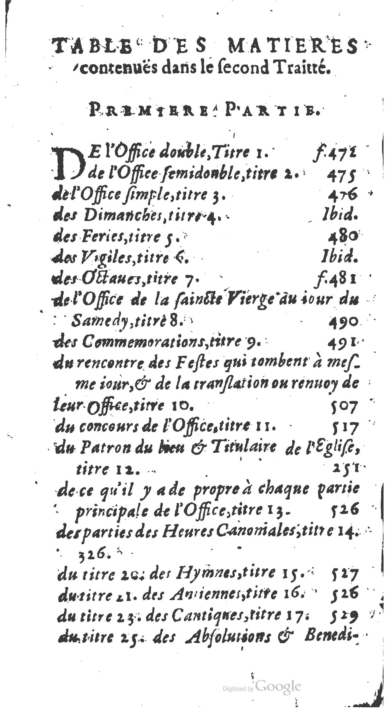 1651 - Jean Guillermet - Abrégé du trésor des cérémonies ecclésiastiques - BM Lyon