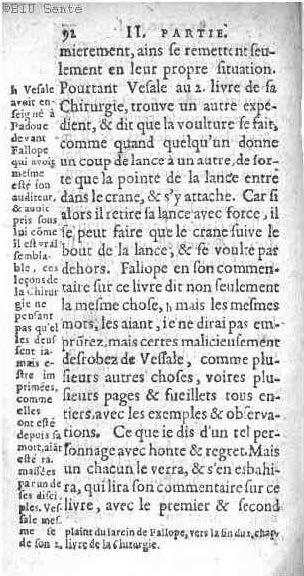 1612 - Thomas Portau - Trésor de chirurgie - BIU Santé