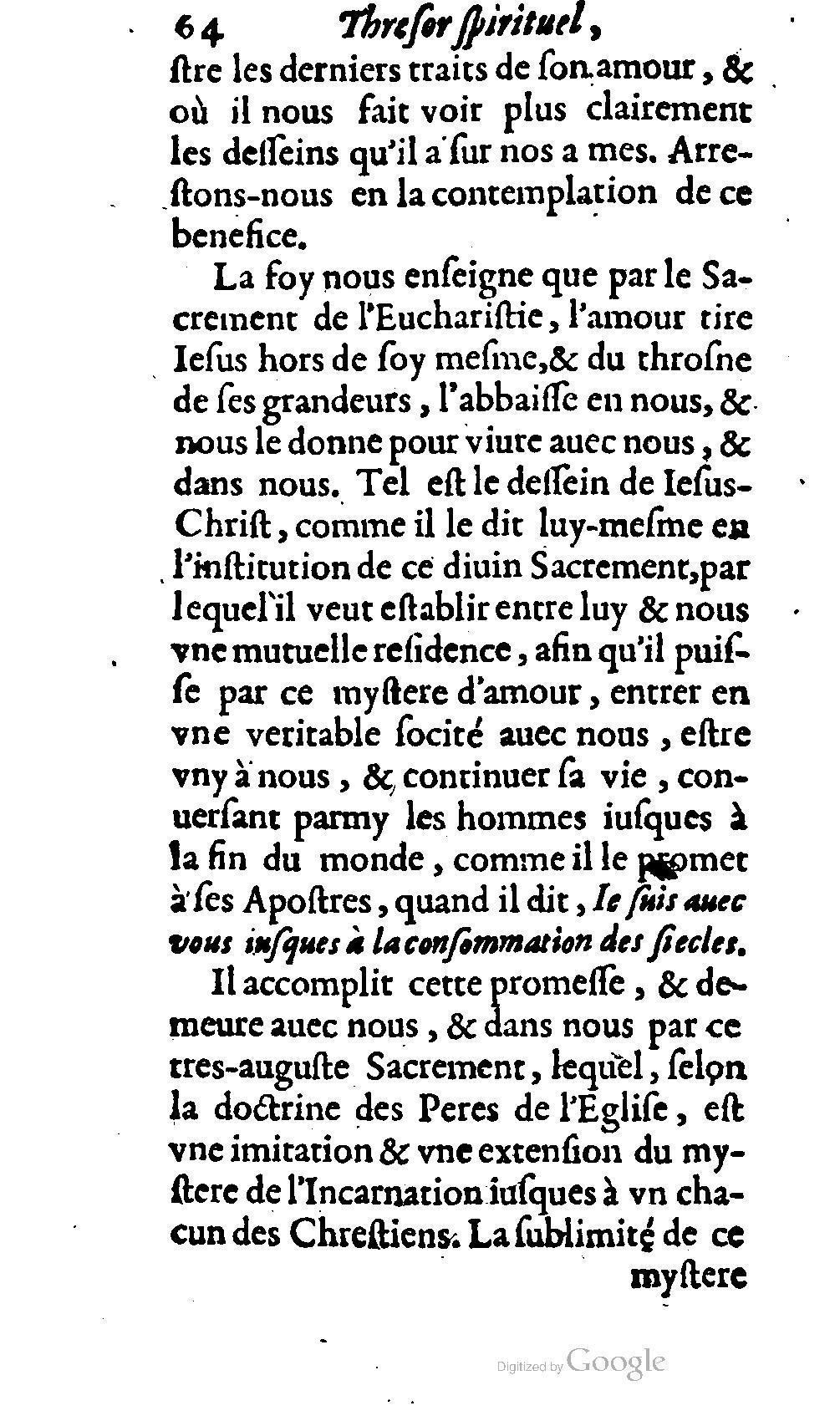 1646 - Antoine Cellier et Pierre Compagnon - Trésor spirituel contenant les obligations - BM Lyon 1646 - Antoine Cellier et Pierre Compagnon - Trésor spirituel contenant les obligations - BM Lyon