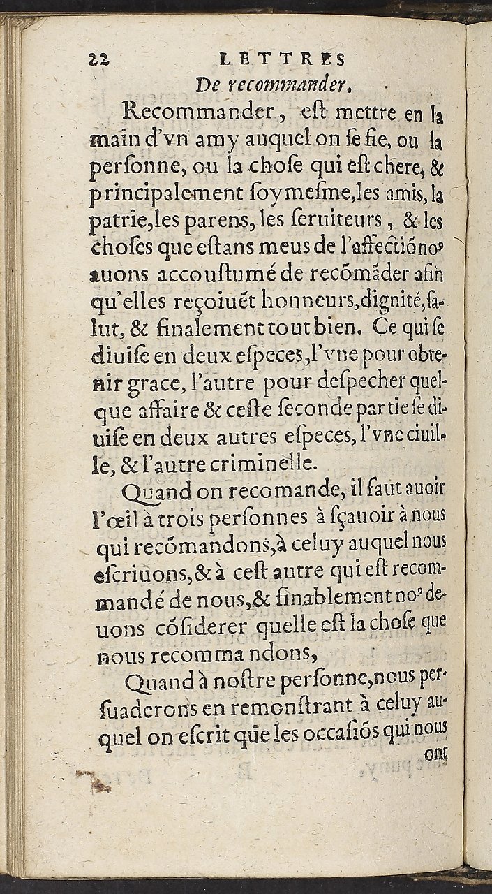 1597 - Jean Osmont - Trésor des secrétaires - Brno