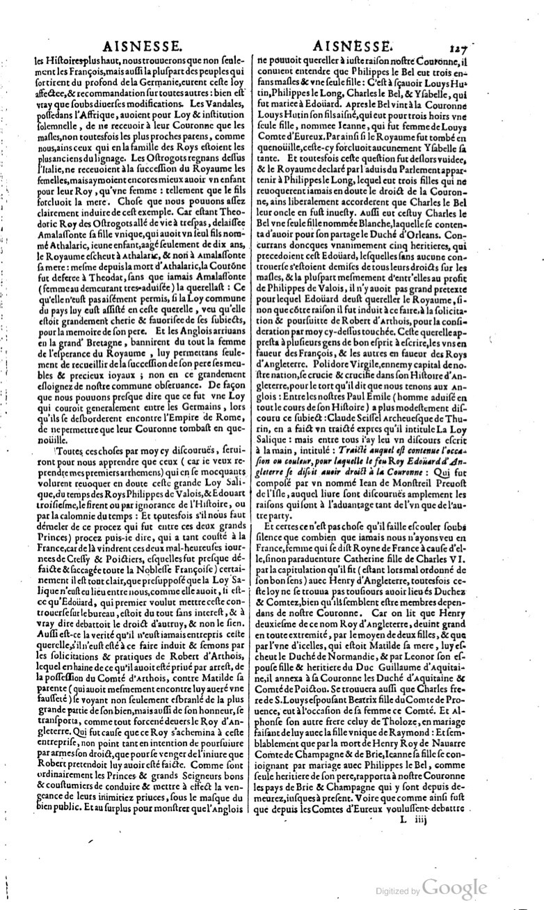 1629 - Veuve Nicolas Buon - Trésor du droit français (21754 T. 1) - BM Lyon