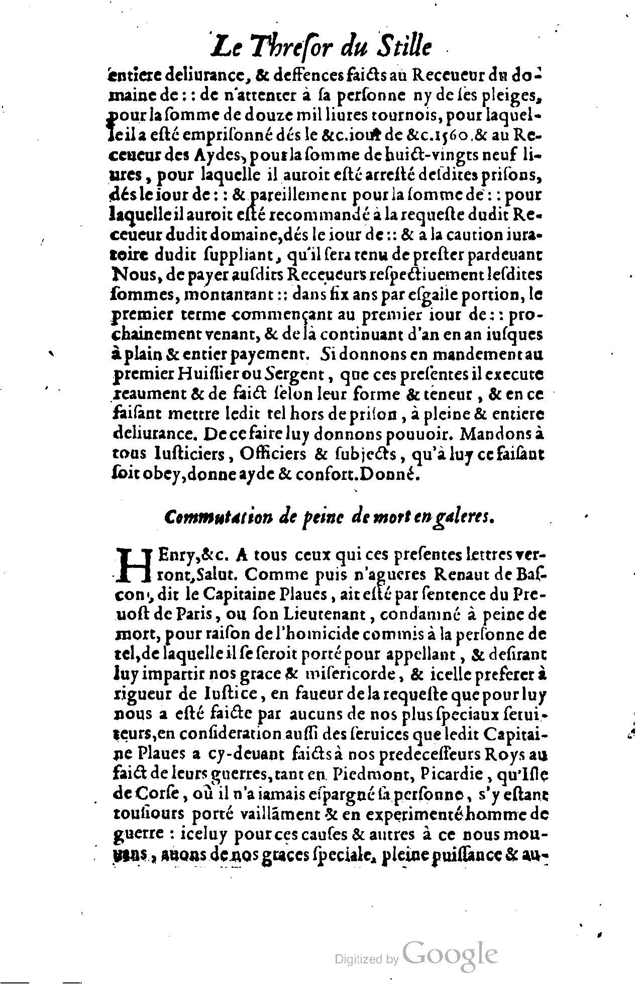 1614 - Jean Richer - Trésor du nouveau style et protocole de la chancellerie de France - BSB Munich